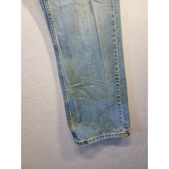 Levi's 527 38x32 Blue Denim Straight Leg Men's Jeans - Picture 7 of 12